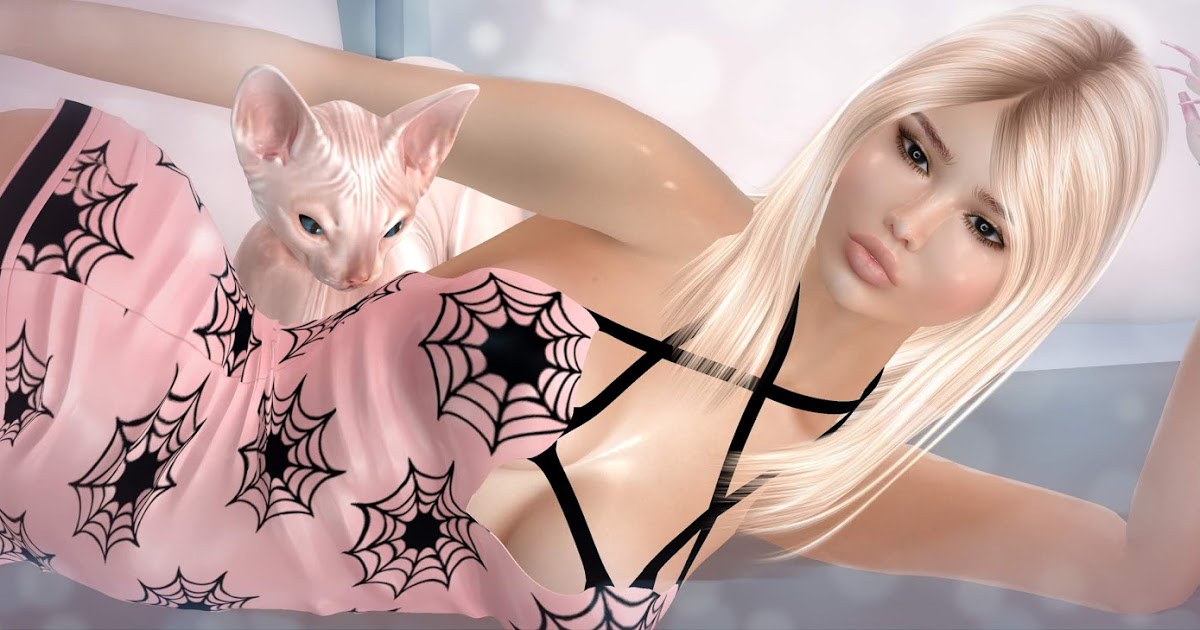 SL Treasure: Pink Spiders Mood / Humeur d'Araignées Roses