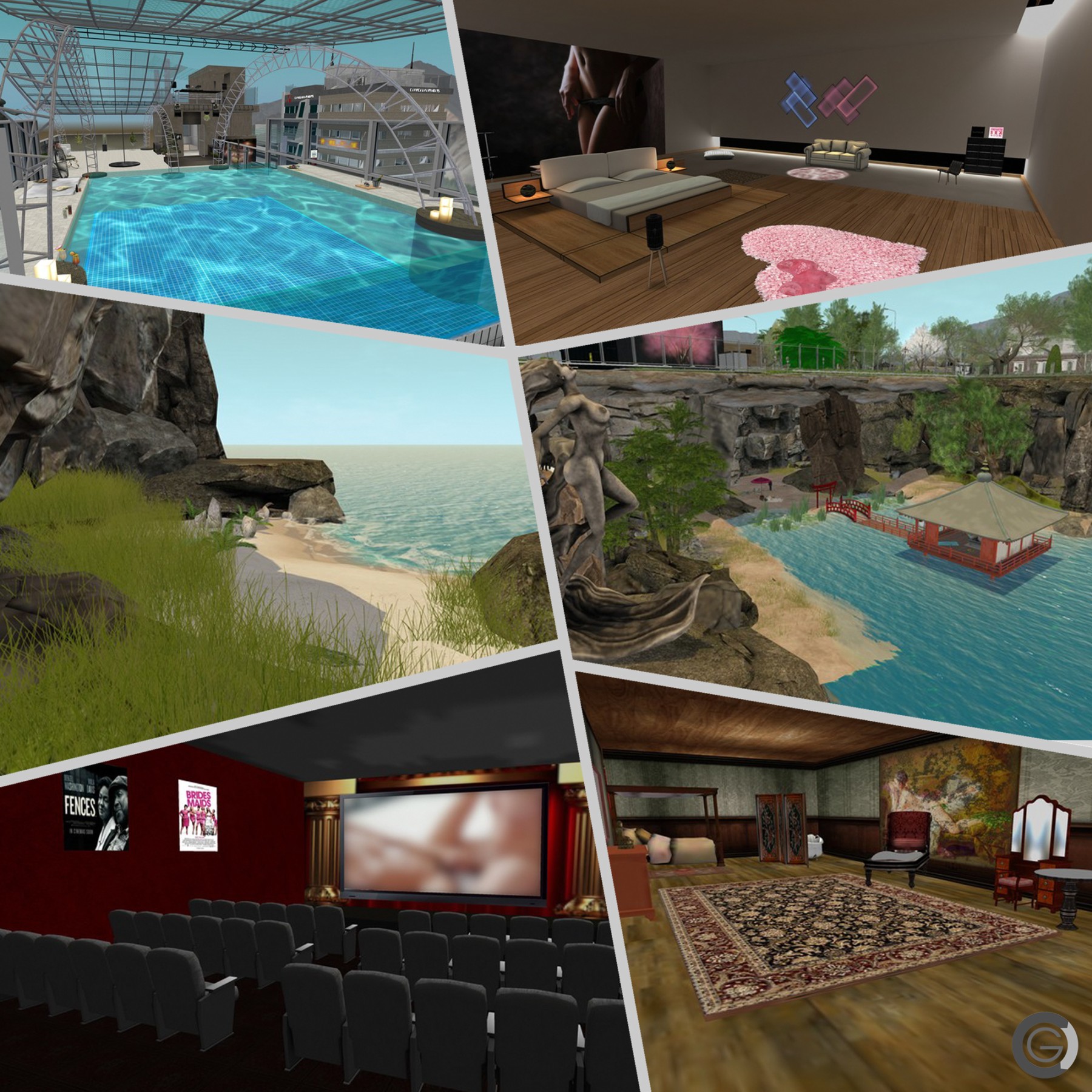 Caprica City adult recreation areas – Caprica Hypergrid