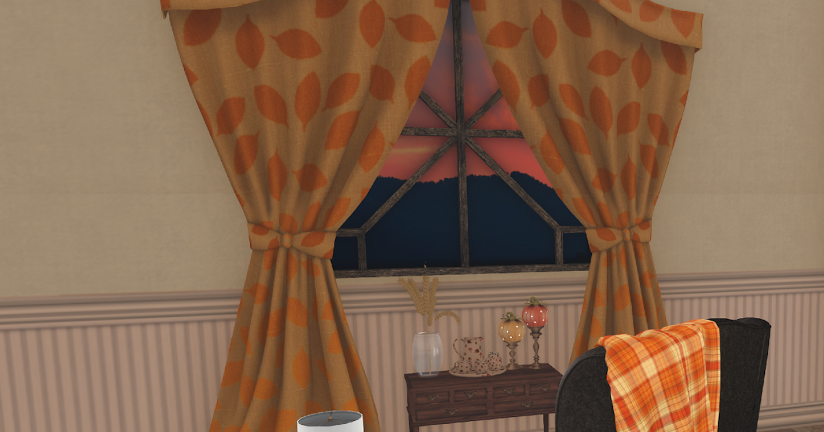 At Home with Aerlinniel: Just Watching the Autumn Sunset