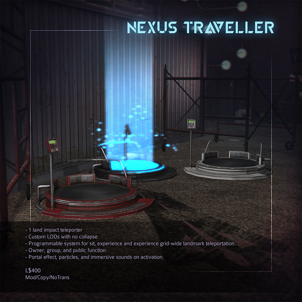[ContraptioN] @ EQUAL10 NOV 2019: Nexus Traveller