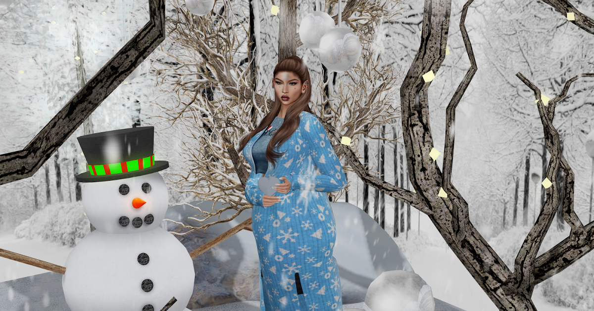 So Fashionic! By Lorre Leone: Snowy Blue
