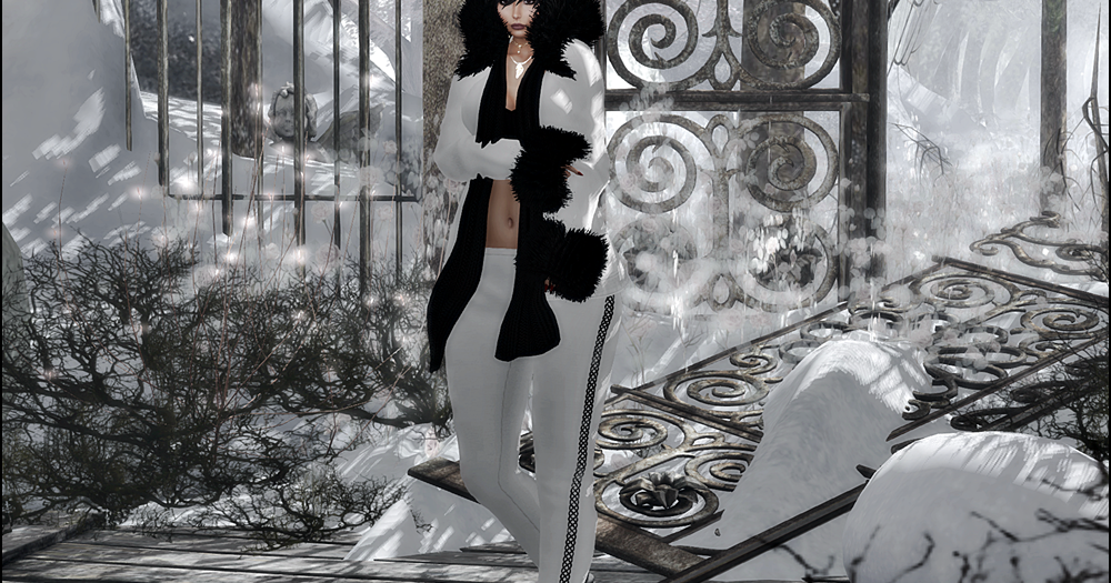 Fashion-Style-Glam: *Black and white winter*