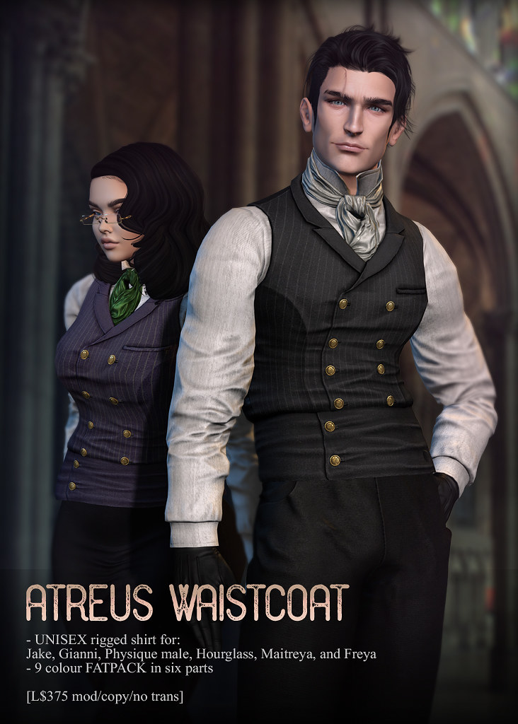 The Men's Dept Feb 2020: Atreus Waistcoat
