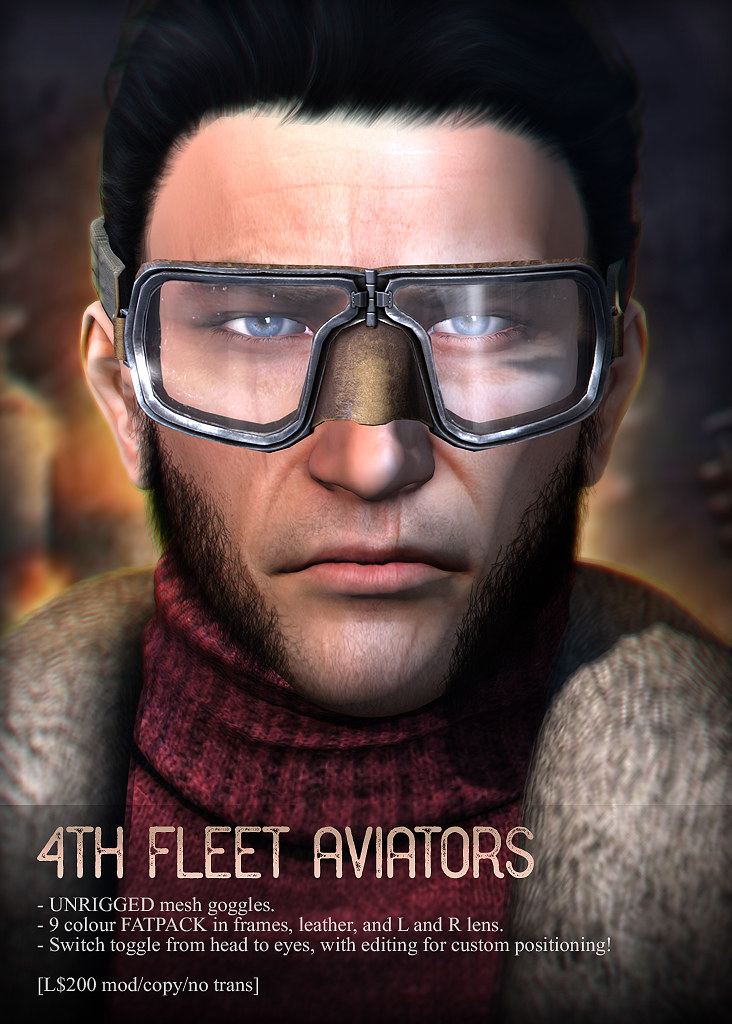 The Men's Dept Mar 2020: 4th Fleet Goggles