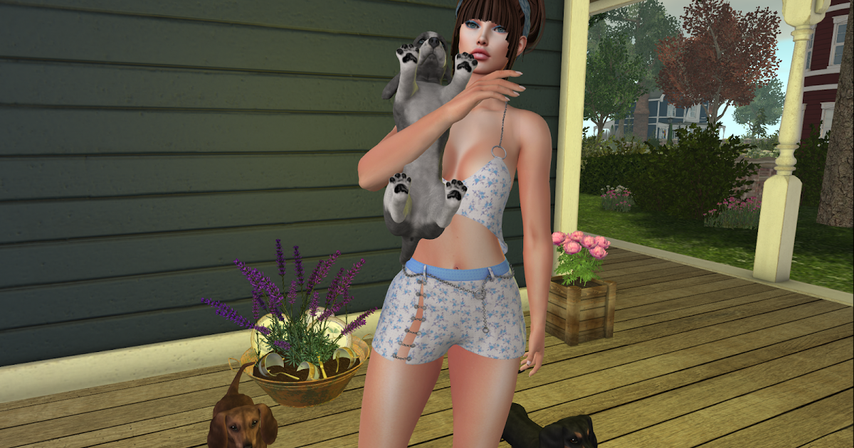 Aerlinniel's Adventures - Mainstream : Stay at Home - Spending Time with the Doggies