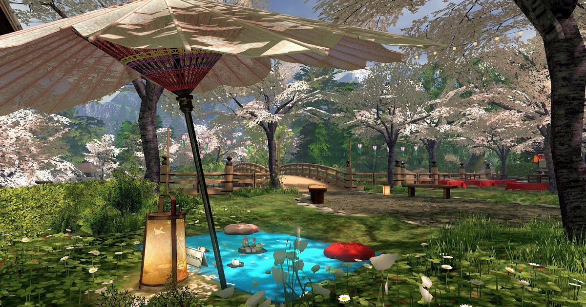 Echt Virtuell: Simtipp: Village of Ahiru - Frühling 2020