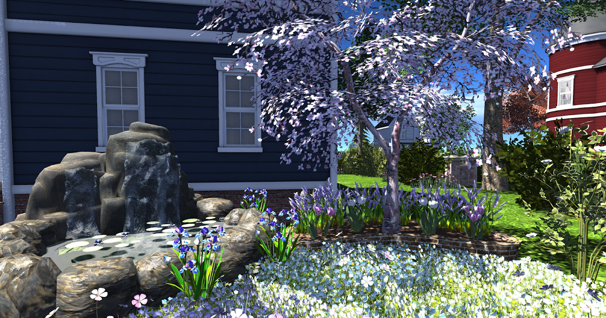 At Home with Aerlinniel: Beautiful Garden Provides a Great Escape from Stress.