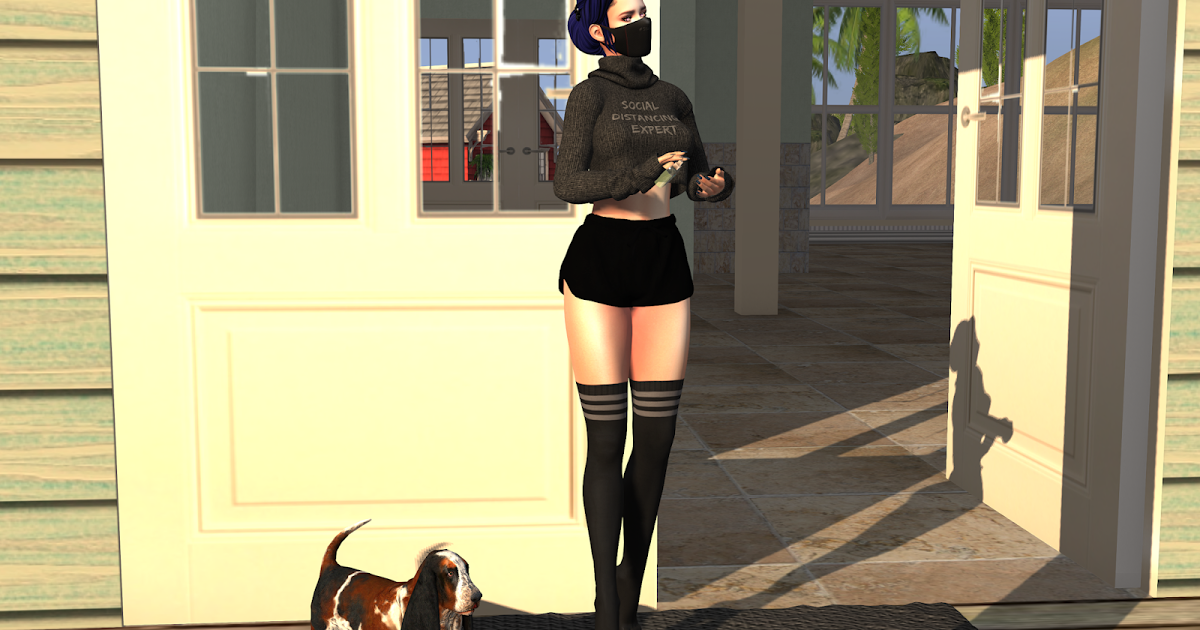 Aerlinniel's Adventures - Mainstream : Rockin the Quarantine Look