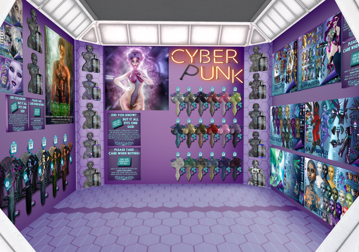 Stargazer is at the Cyber Punk Fair – Stargazer Creations