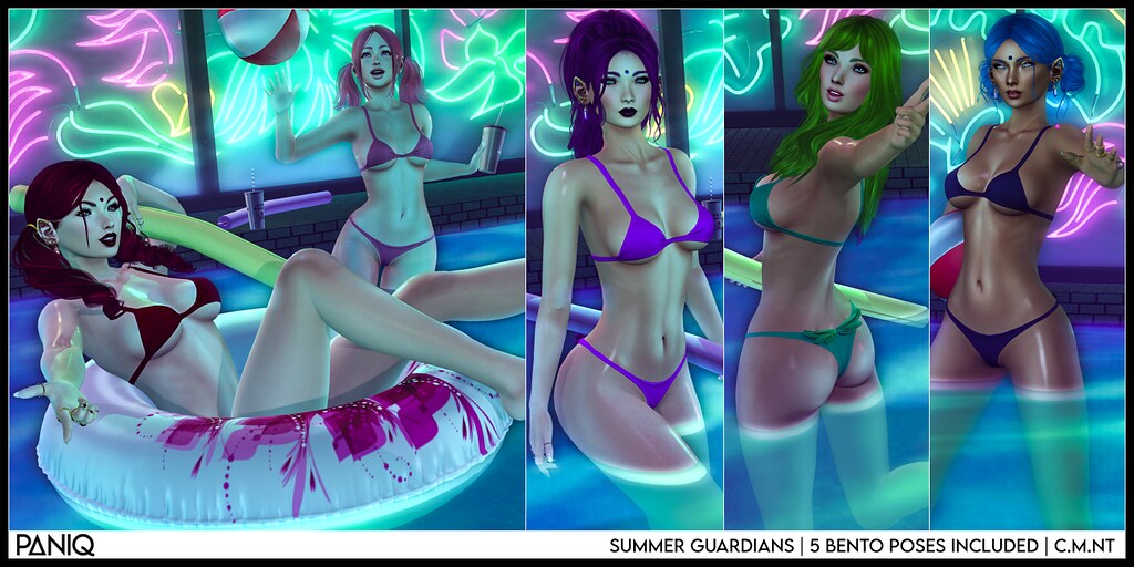PANIQ Summer Guardians Pose Pack VIP Gift