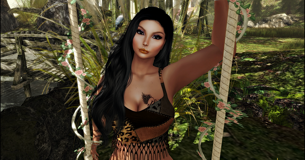 Fashion-Style-Glam: *Swinging in the garden*
