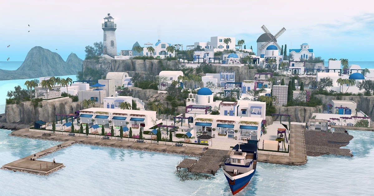 Echt Virtuell: Simtipp: Little Santorini