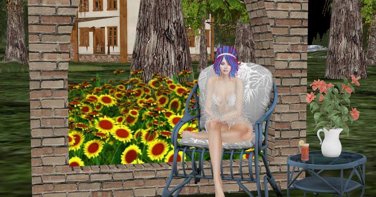Aerlinniel's Adventures - Mainstream : Taking a Time Out in the Garden