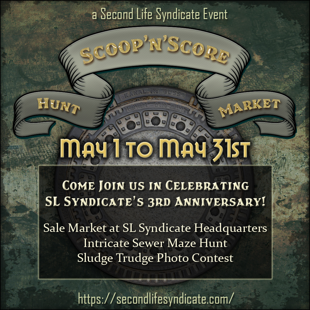 Scoop’N’Score Sale - Part 1 - SLS Headquarter Shops - Second Life Syndicate