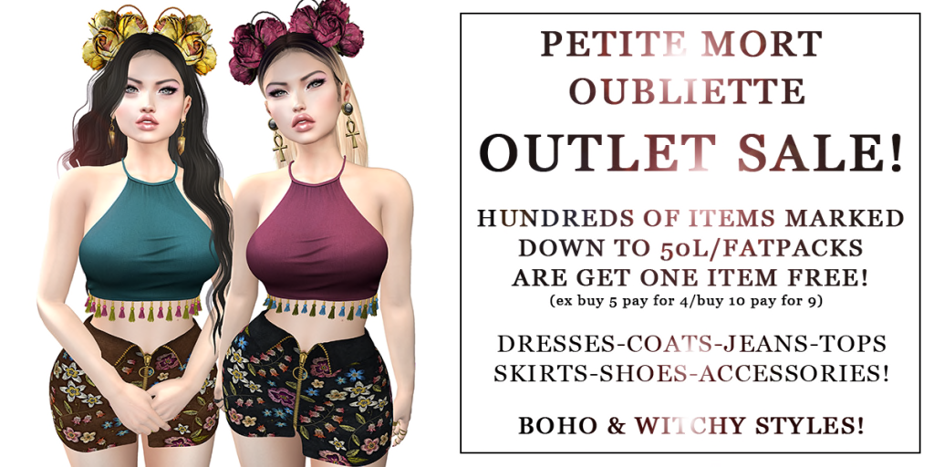 Petite Mort and Oubliette Outlet - Second Life Syndicate