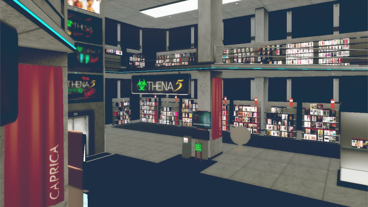 Caprica City stores – Caprica Virtual Worlds