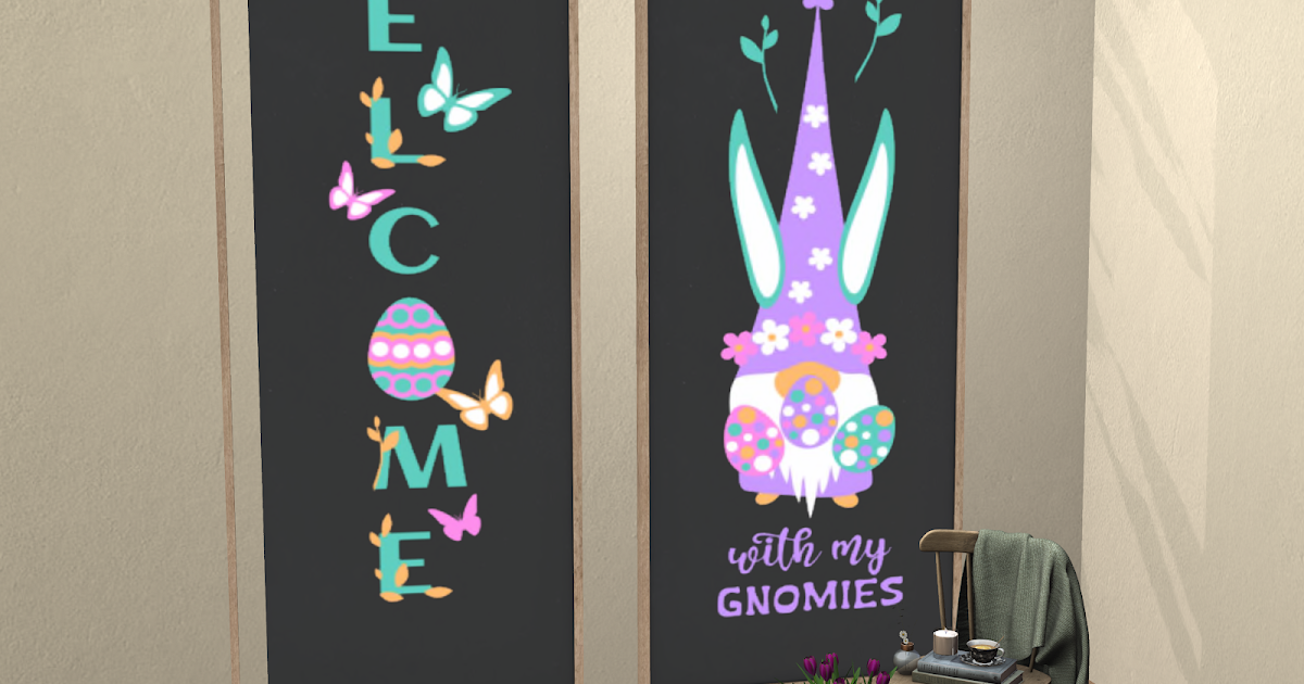 At Home with Aerlinniel: Hoppy Easter with the Gnomies!