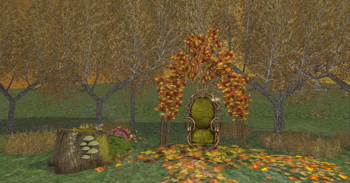 At Home with Aerlinniel: Grove of the Fairy Queen in Fall