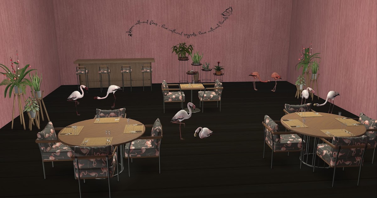 At Home with Aerlinniel: The Flamingo Lounge