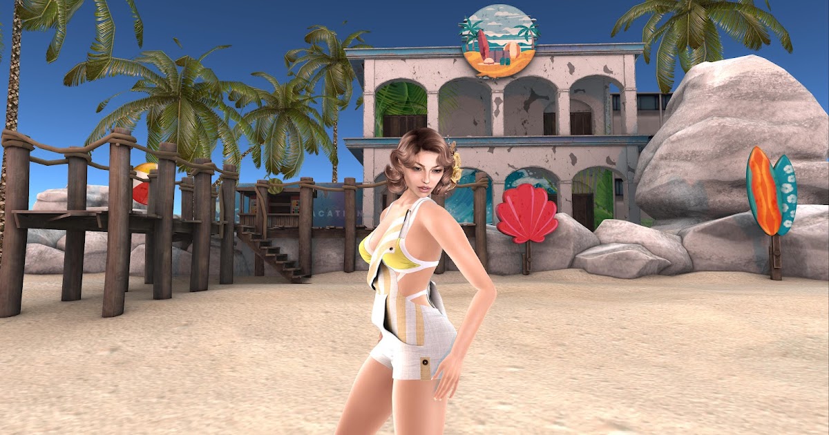 Aerlinniel's Adventures - Mainstream : Beach Vacation Fun!