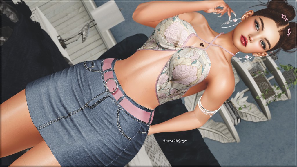#975 Night Out | [WellMade] - Alanne Top and Skirt worn on e… | Flickr