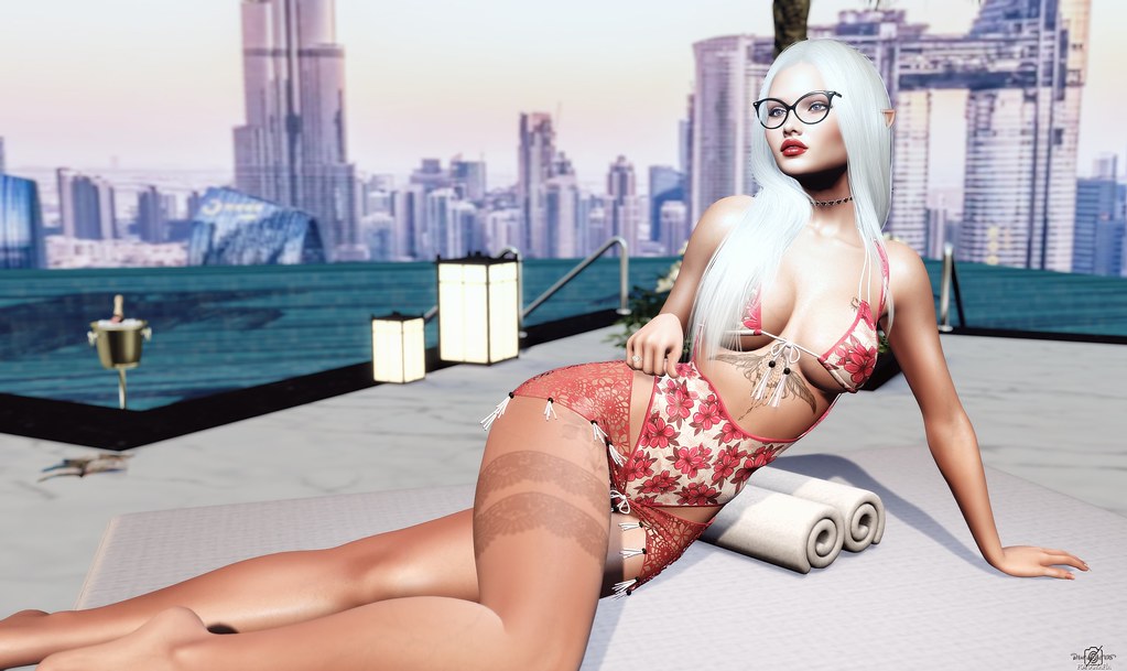 3447 | {Le'La} Aluzz Bikini Set 30 Textures Outfit ( Lace & … | Flickr