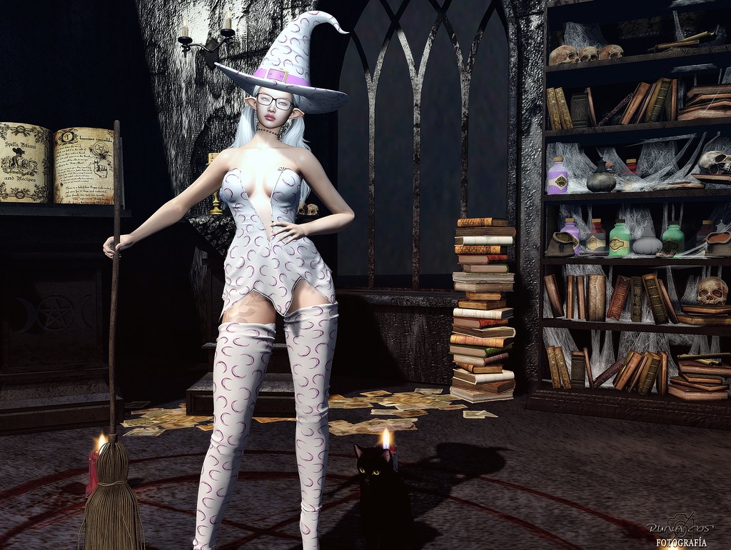 3502 | [ LSR ] Sexy Gaia Witch Suit LSR X Area 99 Gaia 99L$ … | Flickr